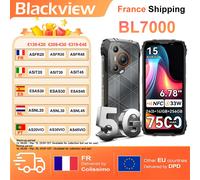 Blackview BL7000 AI Smartphone Rugged 5G Alta Velocità, Android 15 24GB(8+16)+256GB, 6,78" Doke AI Inside, 120Hz, 7500mAh, 33W, NFC