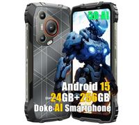 Blackview BL7000 AI Android 15 Rugged Smartphone 5G, 24GB+256GB/2TB Telefono Robusto, 6.78" FHD+ 2.4K Telefono Indistruttibile, 50MP AI Fotocamera, 7500mAh, Dual SIM,NFC,OTG,GPS,FM,3 Slot Carte,Noir