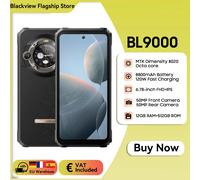 BlackVIew BL9000 5G Smartphone 24 RAM + 512 ROM 50MP Doppio schermo 8020 Display FHD da 6,78 "8800mAh con cellulare a ricarica rapida da 120 W Gold