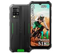 Blackview BV4800Pro Rugged Smartphone 4G, 12GB+128GB/1TB Telefono Robusto, 16MP+8MP, 5180mAh, Android 14, 6.56" HD+ Cellulari Resistente IP68, Dual SIM, NFC, OTG, GPS, FM,5G WIFI, Verde