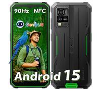 Blackview BV4800SE Android 15 Rugged Smartphone, 12GB(4+8)+64GB/2TB TF Octa Core, 285g&13.5mm Telefono Indistruttibile Cellulare Robusto, 6.56"HD, 16MP Gemini AI, NFC/Face ID/Dual 4G/IP68/IP69K
