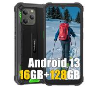 Blackview BV5300 Plus 16GB+128GB Rugged Smartphone 2024, 1TB Espandibile Android 13 Telefono Cellulari Resistente IP68, 13MP+5MP, 6,1" HD+ 6580mAh Dual 4G LTE Cellulare Offerta, OTG, GPS, FM, Verde