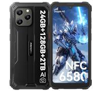 Blackview BV5300Plus Rugged Smartphone 2025, 24GB+128GB/1TB Espandibile/Octa-core, Telefono Indistruttibile Cellulare Robusto, 6580mAh, 6.1" HD+ 13MP+5MP, NFC/Face ID/OTG/GPS/Dual SIM 4G/IP68/IP69K