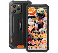 Blackview BV5300Pro Smartphone robusto Android 14,12GB+64GB/1TB, batteria 6580mAh, 6,1 pollici HD+, slot per 3 schede, telefono impermeabile IP68/IP69K, fotocamera 13MP 4G Dual SIM/NFC/OTG/Face ID