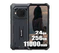 Blackview BV6200 Plus Rugged Smartphone, 98dB Altoparlante, 11000mAh/18W,24GB+256GB/2TB Telefono Indistruttibile, Octa-core, 6.56" HD+ 90Hz, 16MP+13MP, Fingerprint/NFC/GPS