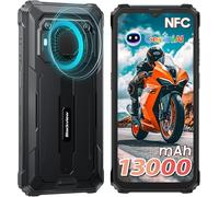 Blackview BV6200 Pro rugged smartphone, altoparlante 98 DB, 13000 mAh, telefono cellulare da esterno senza contratto, Android 14,18 GB + 128 GB, telefono indistruttibile, 6,56" HD+,Helio P35 2,3 GHz