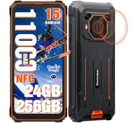 Blackview BV6200Plus Smartphone Rugged 11000mAh/18W, Android 14 Telefoni, 24(8+16) GB+256GB/2TB, 98dB Altoparlante, 6.56" HD+ 90Hz Cellulare Antiurto, 16MP+13MP, Fingerprint/NFC/GPS/2 Anni Garanzia