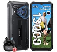 Blackview BV6200Pro 13000mAh Rugged Smartphone 2025, Altoparlante 98DB Telefono Rugged, Android 14, 18GB+128GB /2TB, 6.56" HD+ Cellulare Indistruttibile, 13MP/Dual 4G/ OTG/GPS/NFC/Fingerprint