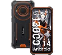 Blackview BV6200Pro Rugged Smartphone, 16GB+128GB(2TB TF), 6.56''HD+, 13000mAh/18W, 13+8MP, 98dB Microfono/NFC/Google Lens/OTG/Face ID/Fingerprint/Modalità Guanto/4G Dual SIM/3 Slots