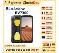 Blackview BV7300 telefono robusto 6.67 ''HD + IPS 90Hz Display Dual Camping Light NFC 15000mAh 45W ricarica rapida Android 14 cellulare