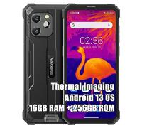 Blackview BV8900 Rugged Smartphone 2023, 16GB+256GB, Android 13 Telefono Robusto, 64MP + Termocamera, 10000mAh 33W Rapida, 6.5" FHD+ 2.4K Schermo Cellulari Resistente IP68 Dual 4G NFC OTG GPS FM