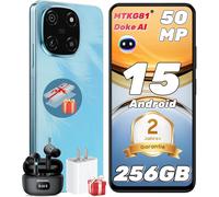 Blackview Color 6 Smartphone 24GB+256GB/2TB TF Doke AI, Android 15, 50MP+13MP, H