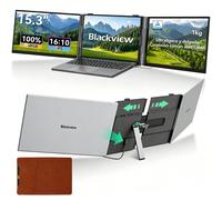 Blackview DCM8 PRO -Doppio Schermo Portatile 15.3" 1200P IPS per Laptop 14-17.3