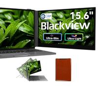 Blackview - Estensore per display portatile da 0,8 kg, ultra leggero e da 0,4 cm, ultra sottile, 15,6 pollici, FHD 1080P IPS portatile, monitor da viaggio per monitor portatile da 14 pollici