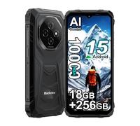 Blackview FORT 1 18GB+256GB Ruggido Smartphone Android 15, 11000mAh Cellulare Robusto, Fotocamera AI 16MP, 4G, 6.56" HD+, IP68, Dual SIM, 5G, WIFI, NFC, OTG, GPS, Nero