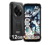 Blackview Fort 1 Android 15 Rugged Smartphone 2026, 12GB+128GB+/2TB 10000mAh Cellulare Robusto, Fotocamera AI 16MP Android Telefono, 6.56" HD+ Cellulari Resistente IP68,4G,5G WIFI,NFC,OTG,GPS, Nero