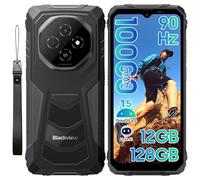 Blackview Fort 1 Rugged Smartphone 2025, Android 15 Celluare Antiurto, Batteria 10000mAh Telefono Indistruttibile, 12(4+8)GB+128GB/2TB TF, 6.56''HD, 90Hz, Doke AI, IP68/NFC/OTG/Face ID/2 Anni Garanzia