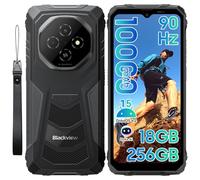 Blackview Fort 1 Rugged Smartphone Android 15, Batteria 10000mAh Telefono Indistruttibile, Gemini AI, 18(6+12) GB+256GB/2TB TF Celluare Antiurto, 6.56" HD+, 4G/NFC/OTG/Fingerprint/GPS/2 Anni Garanzia
