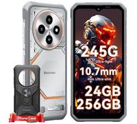 Blackview FORT 2 Rugged Smartphone Android 15, 245g/10.7mm Celluare Antiurto, 24GB+256GB/2TB Telefono Indistruttibile, Gemini AI, IP68/NFC/OTG/Face ID/2 Anni Garanzia