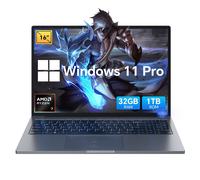 Blackview GamiBook 8 Laptop 16 pollici AMD Ryzen™ 7 7735HS 32GB+1TB Win 11 Pro