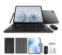 Blackview Link 8 13 Pollici Tablet con Tastiera e Penna,Android 15 Tablets Gemini AI,18GB RAM+256GB ROM,2K+ FHD 2160 * 1600 90Hz MediaTek G100 /PC Mode/8400mAh/Widevine L1/Face ID/16MP+13MP/GPS/OTG