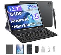 Blackview Link8 Android 15 Tablet 12,7" 36GB RAM+256GB ROM Tablets con Tastiera Penna Mouse, Octa Core G100 Tablet 8400mAh 16MP+13MP 90Hz 2K FHD Display/Gemini AI/Widevine L1/5G WiFi/BT5.0/GPS/Face ID