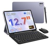 Blackview Link8 Tablet 13 Pollici,Android 15 Tablets con Tastiera Penna,36GB RAM+256GB ROM,90Hz Octa Core G100 Tablet 8400mAh,16MP+13MP 2K FHD Display/Gemini AI/Widevine L1/5G WiFi/GPS/Facciale ID