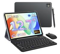 Blackview Link8 Tablet 13 Pollici,Android 15 Tablets con Tastiera Penna,36GB RAM+256GB ROM,90Hz Octa Core G100 Tablet 8400mAh,16MP+13MP 2K FHD Display/Gemini AI/Widevine L1/5G WiFi/GPS/Facciale ID