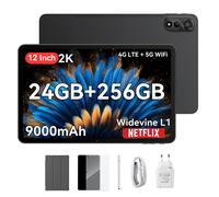 Blackview MEGA 2 4G Android15 12pollici Tablet 2K 24GB+256GB 9000mAh Widevine L1 [EEK: D]
