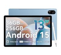 Blackview MEGA 8 Tablet 13 Pollici Android 15 Tablet 36GB RAM + 256GB ROM (TF 2TB), Octa Core T620 2.2GHz, 50MP+13MP, 2K FHD/90Hz, Doppio SIM 4G LTE+5G WiFi, 11000mAh/18W, Widevine L1/AI/GPS/Pen/2025