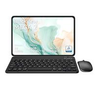 Blackview Mega2 Tablet 12 Pollici Android 15, 24GB RAM + 128GB ROM, 120HZ 2K FHD Gaming Tablet con Tastiera Mouse Mouse Auricolare, 4G LTE+5G WiFi, 9000 mAh, WideVine L1, blu