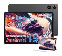 Blackview Mega3 Tablet 12 pollici 90Hz Android 15, tablet da gioco 2K FHD+, chip AI Octa-Core 2.2GHz G100, 36GB RAM+256GB ROM(2TB TF) Tablet PC, WiFi 5G/8800mAh/13MP+50MP/Widevine L1/BT5.0/Face ID/GMS