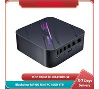 Blackview MP100 Mini PC, AMD Ryzen 7 5700U 8 core Max 4.3GHz, 16GB RAM 1TB SSD, DP + HDMI + Type-C triplo Display 4K, WiFi 6 BT 5.2