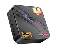 Blackview MP100Pro Mini PC, Win 11 Pro, AMD Ryzen 5 7430U(6C/12T, Fino a 4.3 GHz), Mini Computer 16GB RAM 512GB M.2 SSD,Triplo 4K a 144 Hz, WIFI 6/BT 5.2/Type-C/per Ufficio,Studio,Business