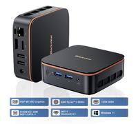 Blackview MP20 Mini PC AMD 3300U 16GB DDR4 512GB M.2 SSD Win 11 pro WIFI5 4K UHD