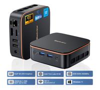 Blackview MP20 Mini PC Intel N150 8GB DDR4 256GB M.2 SSD Windows 11pro WIFI 6 DP