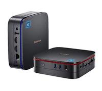 Blackview MP60 Mini PC, Intel N150 4 Core Max 3.6GHz, 16GB RAM 512GB SSD, 2HDMI Display Doppio Schermo, WiFi Doppia Banda Bluetooth 4.2, 2USB2.0, 2USB3.0, 1RJ45, 1Jack per Cuffie - Nouvo