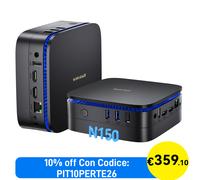 Blackview MP60 Mini PC Intel Twin Lake N150 16GB 512GB M.2 SSD Win 11 Pro WIFI 5