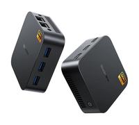 Blackview MP80 Mini PC W-11 Pro 16GB DDR5 RAM 512GB M.2 SSD, Intel Alder Lake N97, 4K Tripla Display/WiFi 5, Gigabit Ethernet, Mini Desktop Computer per ufficio, home office e scuola