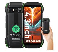Blackview N6000 Rugged Smartphone 16GB+256GB 4,3" Android 13 Telefono NFC 16MP
