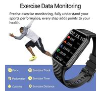 Blackview R10 Bluetooth 5.2 1,47'' Nero Smartwatch Donna