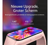 Blackview R10 Bluetooth 5.2 1,47'' Rosa Cinturino Silicone S/M