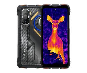 BLACKVIEW Rock 3 Android 4G (LTE), 8+256GB Rugged, 256 GB, Nero, Arancione, Grigio scuro