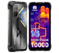 Blackview ROCK 3 Rugged Smartphone Android 16, 108MP+50MP Telefono Indistruttibile, 32GB+256GB/2TB TF, 10000mAh, Gemini AI, Display 6.78" FHD+ 120Hz, IP69K Impermeabile, NFC/OTG/GPS/2 Anni Garanzia