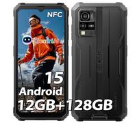 Blackview Rugged Smartphone Android 15, BV4800Pro Telefono Indistruttibile, 12GB+128GB/2TB Espandibile/Octa-core, 285g&13.5mm, 6.56'' HD+, NFC/Fingerprint/Modalità Guanto/4G Dual SIM Cellulare Robusto
