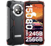 Blackview Rugged Smartphone BV5300 PRO, ArcSoft® 13MP+8MP, 7GB+64GB (Estensione 1TB), 3 Slot Per Schede, IP68 Cellulare Impermeabile Antiurto Android 12 DUAL SIM, 6.1'' HD+, Batteria 6580mAh, Nero