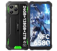 Blackview Rugged Smartphone BV5300Plus, 24GB+128GB/1TB Espandibile, Telefono Indistruttibile Cellulare Robusto, 6580mAh Octa-core, 6.1" HD+ 60HZ, NFC/Face ID/OTG/GPS/Dual SIM 4G/IP68/IP69K