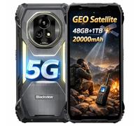 Blackview Satellitare Smartphone Rugged 5G XPLORE 2, Comunicazione Satellitare GEO, 48GB+1TB, 6.73" HDR 3.2K, LED 467lm, Night Vision 50MP, Batteria 20000mAh, Telefono Antiurto IP68, eSIM, NFC GPS