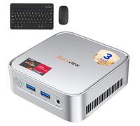 Blackview 【Set Completo】 MP50 Mini PC AMD Ryzen 5 (16GB RAM 512GB SSD) con Tastiera e Mouse Inclusi, Grafica Vega 8 Desktop PC, Win 11 Pro,HDMI/DP 4K@60Hz, WiFi 5/BT 4.2, Computer per Ufficio e Casa