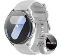 Blackview Smartwatch Donna Uomo, Orologio Smartwatch Uomo Fitness con Chiamate Bluetooth con 1.43' HD AMOLED/112+ Sportive/SpO2/Monitoraggio del Sonno/Cardiofrequenzimetro per Android IOS